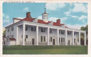 Virginia Mount Vernon Home Of Washington