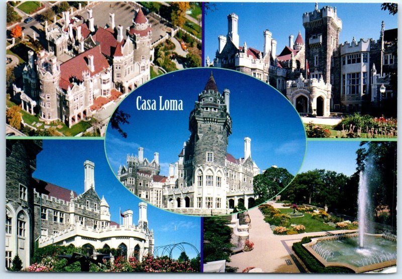 Postcard - Casa Loma - Toronto, Canada