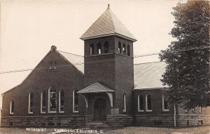 J29/ Columbia Ohio RPPC Postcard c1910 Methodist Church Building  379