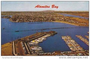 California Alamitos Bay A Very Popular Residential And Water Sports Area
