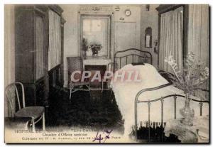 Old Postcard Hospital of & # 39Ecosse Bed & # 39officier Great wounded Clinic...