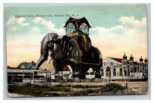 Vintage 1900's Postcard Elephant Hotel Margate City Atlantic City New Jersey