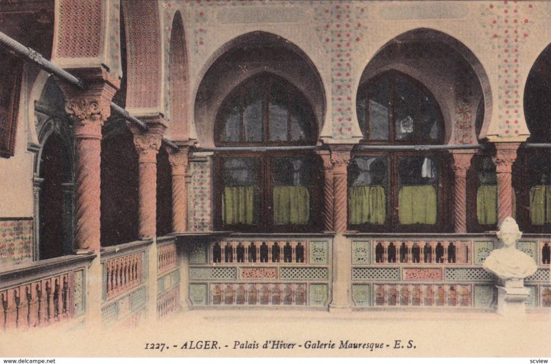 ALGER.-Palais d'Hiver-Galerie Mauresque , 00-10s