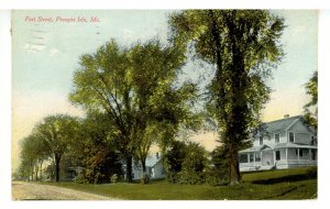 ME - Presque Isle. Fort Street