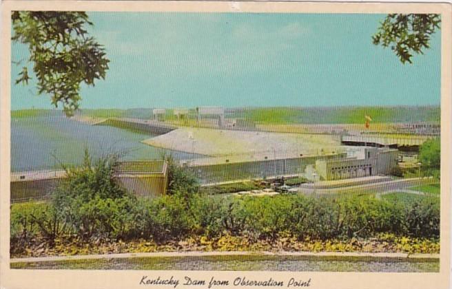 Kentucky The Kentucky Dam From Observation Point