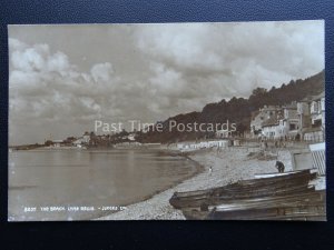 Dorset LYME REGIS The Beach c1924 RP Postcard by Judges 8837