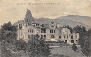 b76201 Austria Sanatorium Mariagrun post Kroisbach bei graz see