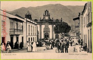 0737 - SPAIN - VINTAGE POSTCARD - Gran Canaria (Teror)