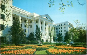 Postcard WV White Sulphur Springs - The Greenbrier resort