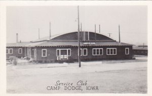 RP: CAMP DODGE, Iowa, 1930-40s; Service Club