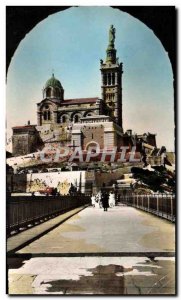 Modern Postcard Marseille Basilique Notre Dame de la Garde
