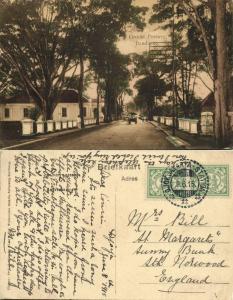 indonesia, JAVA BANDUNG, Groote Postweg (1915) Postcard