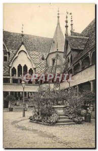 Old Postcard Beaune Hotel Dieu