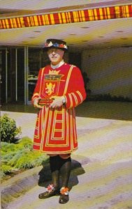 Canada Yeoman Of The Guard Beefeater Bayshore Inn Doorman Vancouver British C...