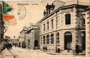 CPA VILLEDIEU - La Poste (246238)