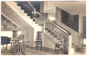 Real Photo, Interior, Stairway, Portsmouth New Hampshire