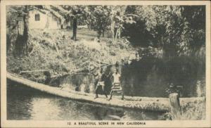 New Caledonia Native Boys Postcard