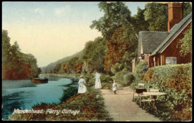 berkshire, MAIDENHEAD, Ferry Cottage (1910s)