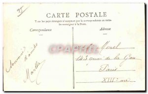 Postcard Old Asnieres Sur Oise Chateau de la Reine Blanche