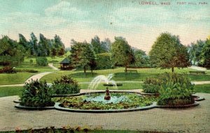 C.1910 Fort Hill Park, Lowell, Mass. Postcard P175