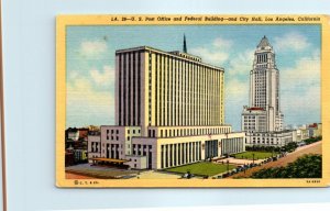 M-25913 United States Post Office and Federal Building--- and City Hall Los A...
