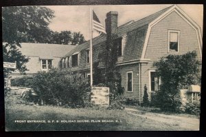 Vintage Postcard 1961 Holiday House, Plum Beach, Rhode Island (RI)