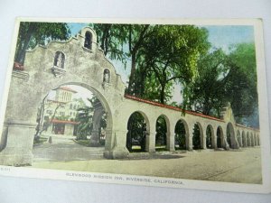 Vintage Postcard Glenwood Mission Inn Riverside California CA