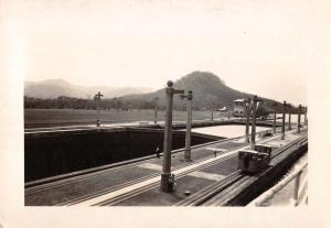 Panama Canal Locks Real Photo Antique Postcard J58050