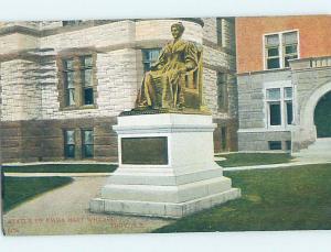 Divided-back MONUMENT SCENE Troy New York NY AE8003