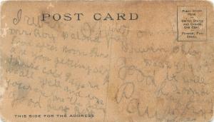 SHARPLES SEPARATOR COMPANY ADVERTISING POSTCARD c1910s THAT'S SO TEDDY, IT SKIMS