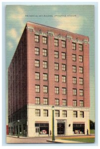 c1940's Medical Arts Building Springfield Missouri MO Vintage Postcard