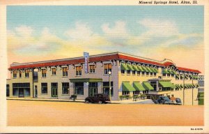 Illinois Alton The Mineral Springs Hotel Curteich