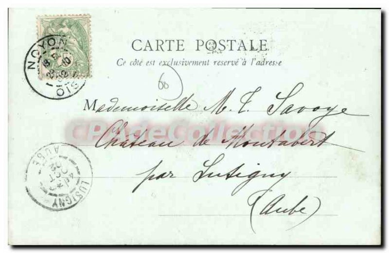 Old Postcard Noyon Boarding Des Dames De Saint Thomas De Villeneuve