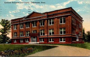 Iowa Oskaloosa Central Holiness University 1922 Curteich