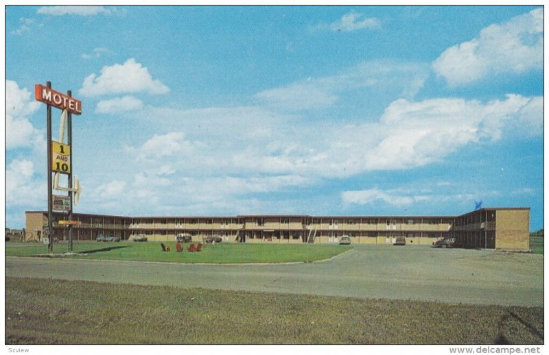 1 & 10 Motel Brandon, Manitoba, Canada 1970 PU