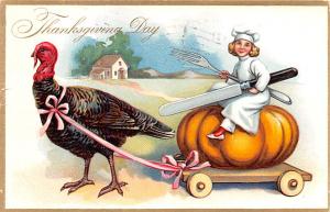 Thanksgiving  minor wear left edge