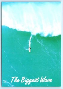OAHU, HI ~  The Biggest Wave SURFER ACE COOL in 1985 ~ 4x6 ~ 2004 Postcard