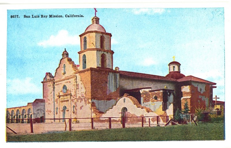 8617.  San Luis Rey Mission, California