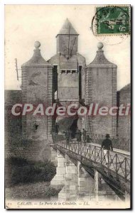 Old Postcard Calais Gate of the Citadel