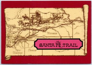 Postcard - The Santa Fe Trail