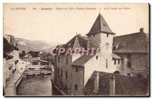 Old Postcard Prison Annecy Palace of & # 39Isle Old Prison and the Thiou canal