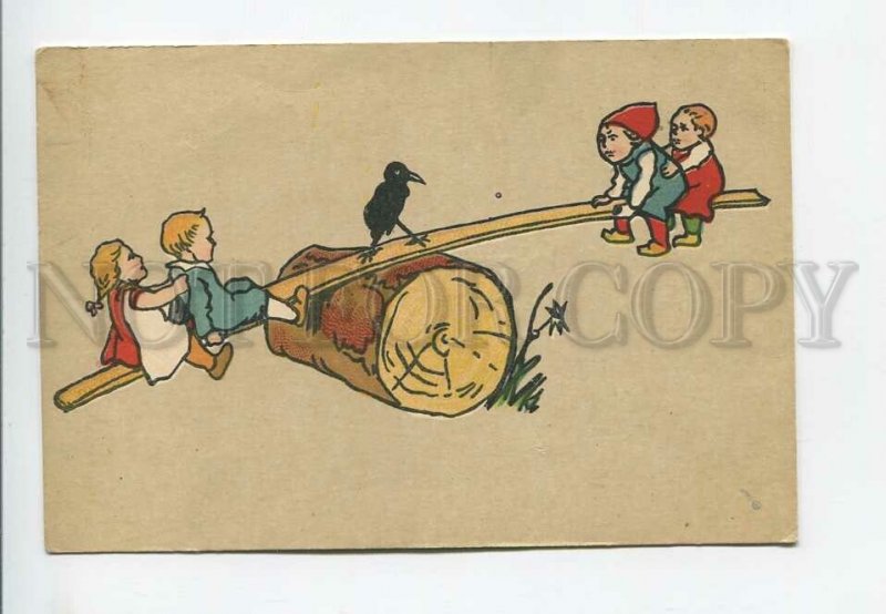 3176584 AVANT-GARDE Kids SWING & Crow Vintage Russian PC