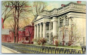 Postcard - Richmond Residence- Batavia, New York