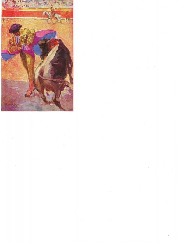 Famous Bullfighters. Joselito, etc... Lot of 10 artist drawn postcards1930s