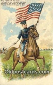 Patriotic 1908 postal used 1908