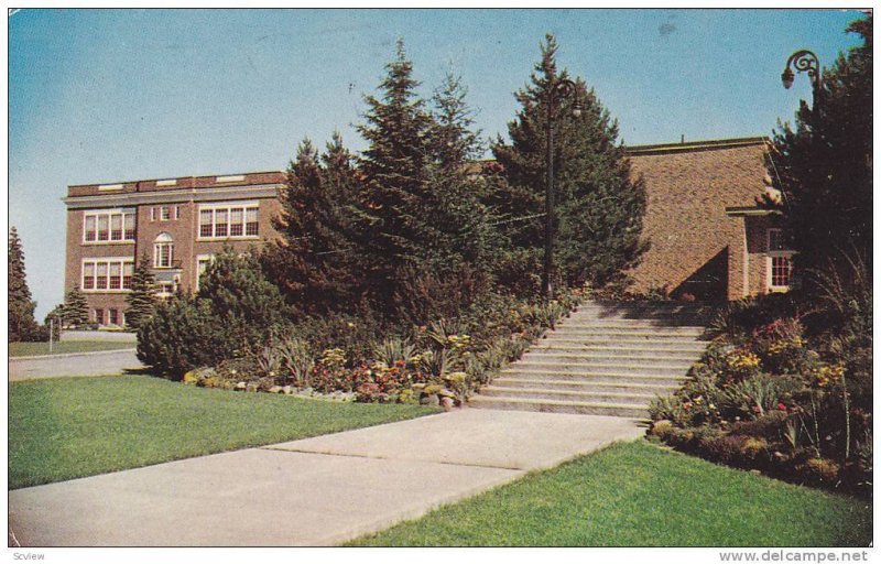 The Rock Garden and High School, Barrie, Ontario, Canada, 40-60s