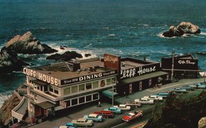 Vintage Postcard Whitney's Cliff House & Seal Rocks Restaurant San Francisco CA
