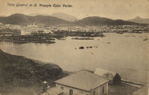 cape verde, SÃO VICENTE, Vista Genéral (1907) Postcard