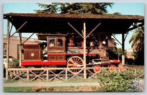 Transportation~CP Huntington Locomotive On Display~Sacramento CA~Vintage PC