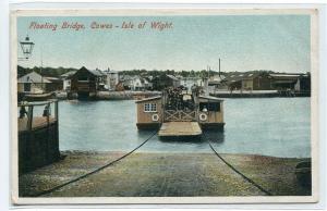 Floating Bridge Ferry Cowes Isle of Wight United Kingdom postcard